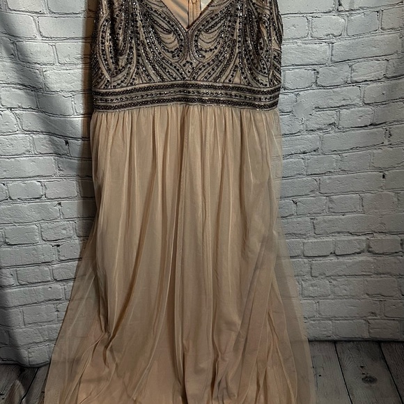 BHDLN x Vilette Beaded Tule Gown - Picture 2 of 8